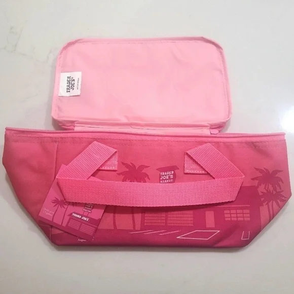 Trader Joe’s Pink Insulated Bag - Picture 2 of 2